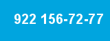 922 156-72-77